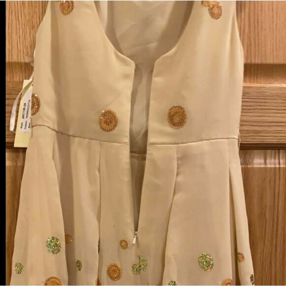 MIKAEL AGHAL Ladies Terracotta Sleeveless Embroide - Picture 12 of 16